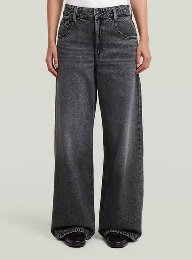 Skater Long Pocket High Loose Jeans